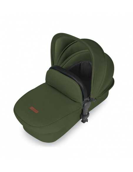 Ickle Bubba Stomp Luxe Black Frame 2in1 Travel System-Woodland/Black Handle Ickle Bubba