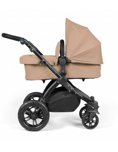 Ickle Bubba Stomp Luxe Black Frame 2in1 Travel System-Dessert/Black Handle Ickle Bubba