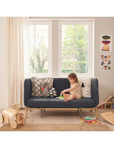 Tutti Bambini Cozee XL Junior Bed & Sofa Expansion Pack-Oak/Liquorice Tutti Bambini