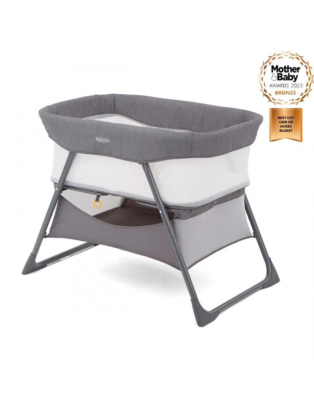 Graco Contour Bassinet Travel Cot, Birth to 3 years