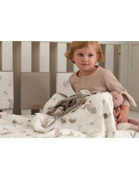 Tutti Bambini Cot/Cot Bed Coverlet-Cocoon Tutti Bambini