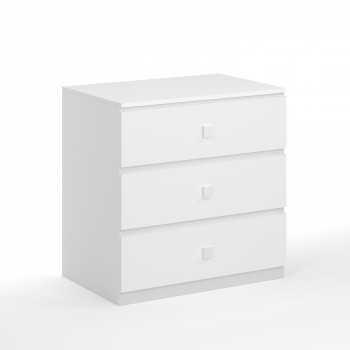 Kidsaw Kids 3 Drawer-White 2