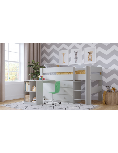 Kidsaw Kids 3 Drawer-Grey Kidsaw Kids 3 Drawer-Grey