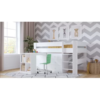 Kidsaw Kids Under Desk-White 2