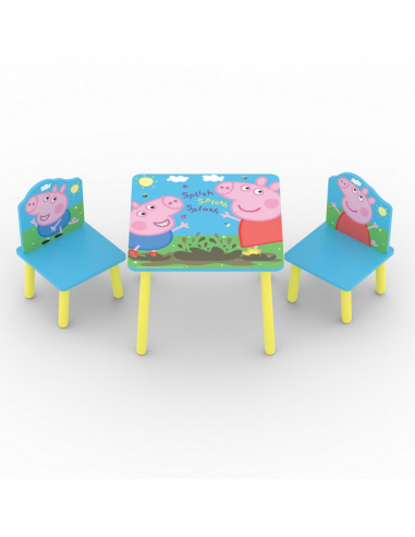 Kidsaw Kids Peppa Pig Table & Chairs