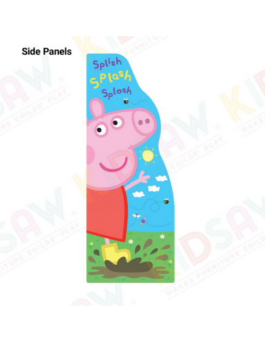 Kidsaw Kids Peppa Pig Bookcase Sling Kidsaw Kids Peppa Pig Bookcase Sling