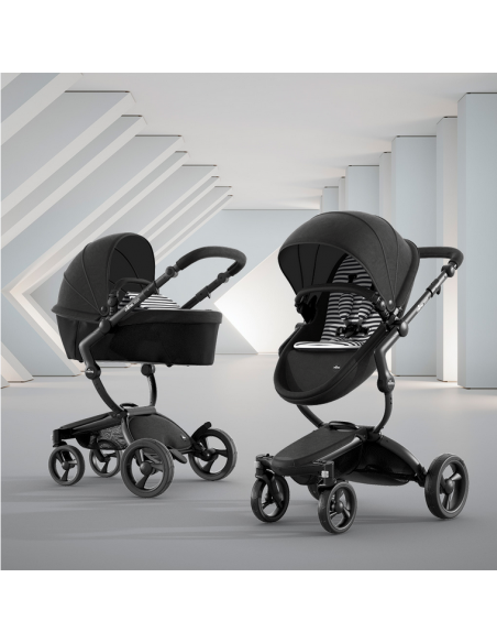 Mima Xari Pushchair with Seat Pod & Starter Pack-Black Chassis Mima