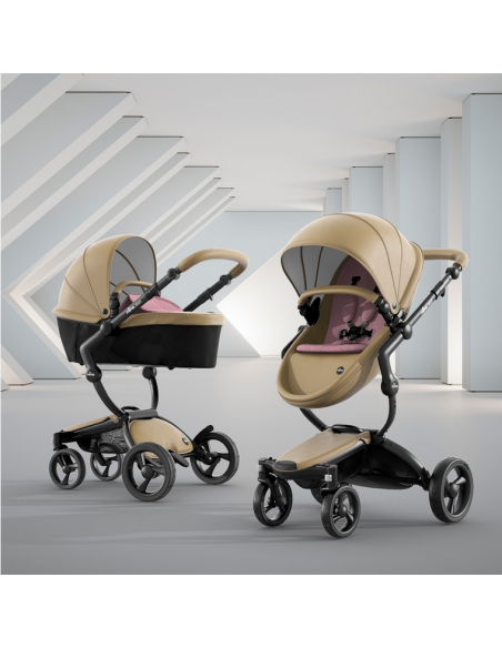 Mima Xari Pushchair with Seat Pod & Starter Pack-Black Chassis Mima