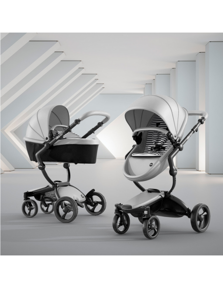 Mima Xari Pushchair with Seat Pod & Starter Pack-Black Chassis Mima