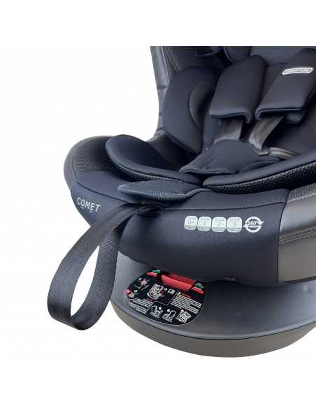 Cozy N Safe Comet Group 0+/1/2/3 360° Rotation Car Seat-Black (Model 2023) Cozy N Safe